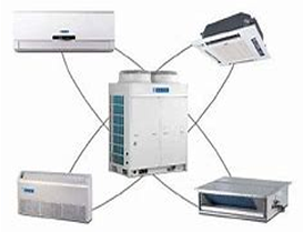 Sistema VRF para edifícios comerciais