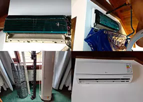 Higienização de ar-condicionado